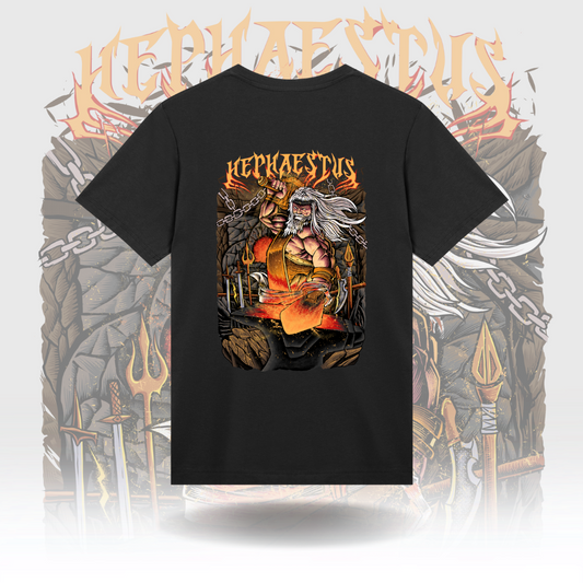 T-Shirt - Hephaestus, God of Craftsmanship and Forge - Olympians, Olympian, 12 Olympic Gods